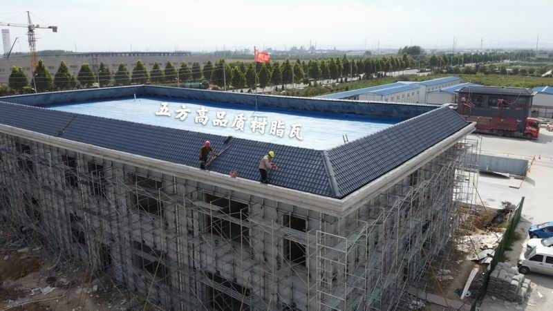 合成樹(shù)脂瓦案例