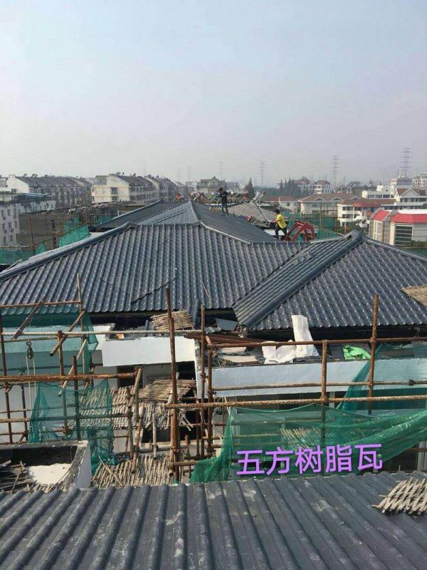 合成樹(shù)脂瓦案例