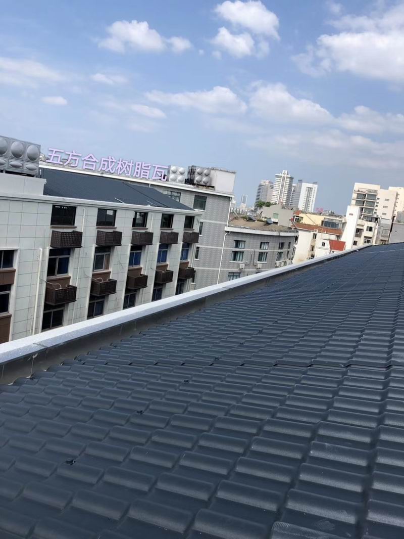 合成樹(shù)脂瓦案例