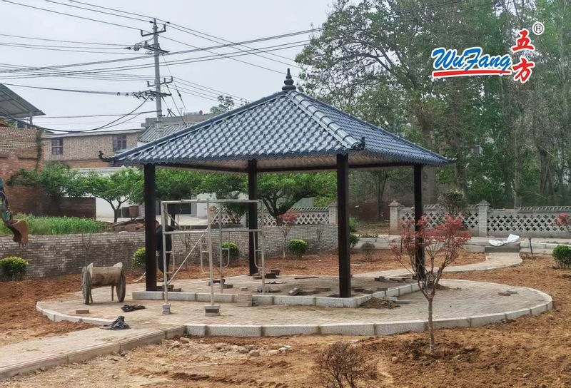 合成樹(shù)脂瓦案例